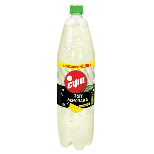 Λεμονάδα Light Έψα (1,5 lt) -0,30€