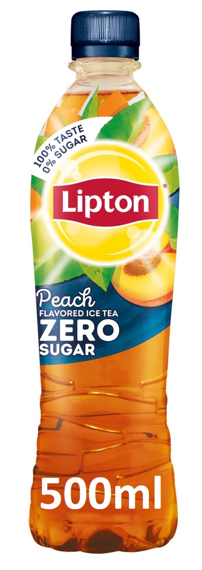 Ice Tea Ροδάκινο Χωρίς Ζάχαρη Lipton (500ml)