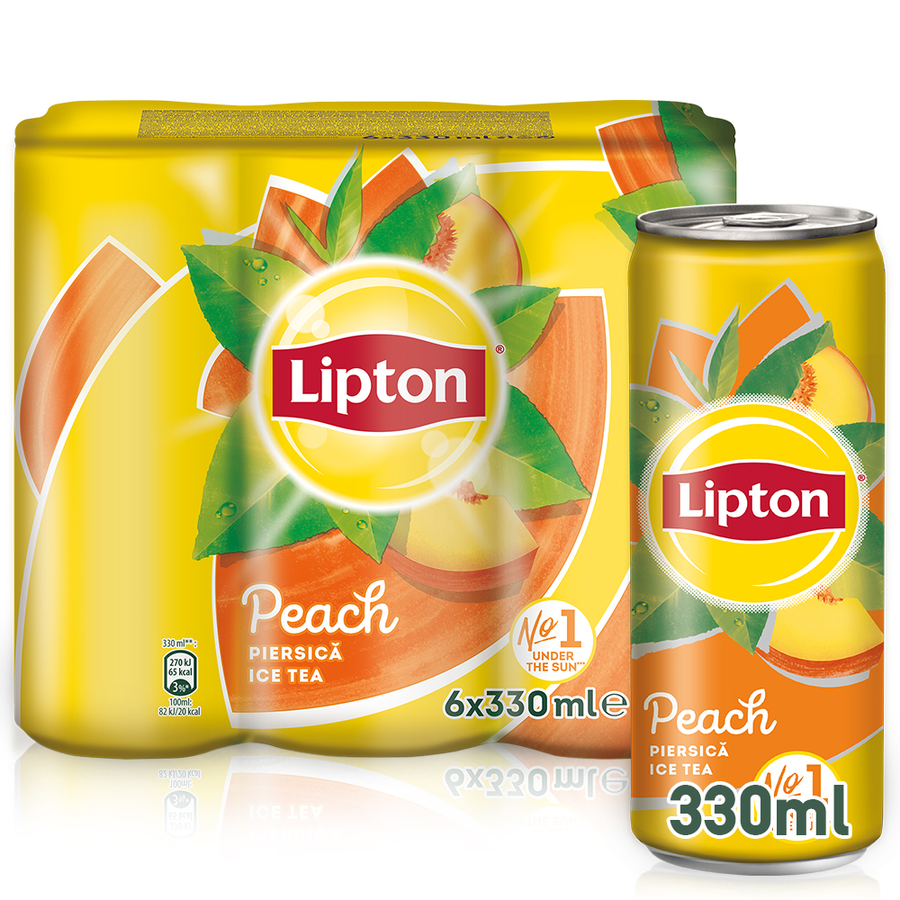 Ice Tea Ροδάκινο Lipton (6×330 ml)