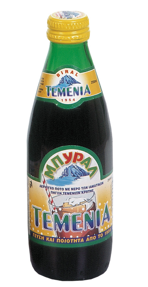 Αναψυκτικό Μπυραλ Γυάλινη Φιάλη Τεμένια (250 ml)