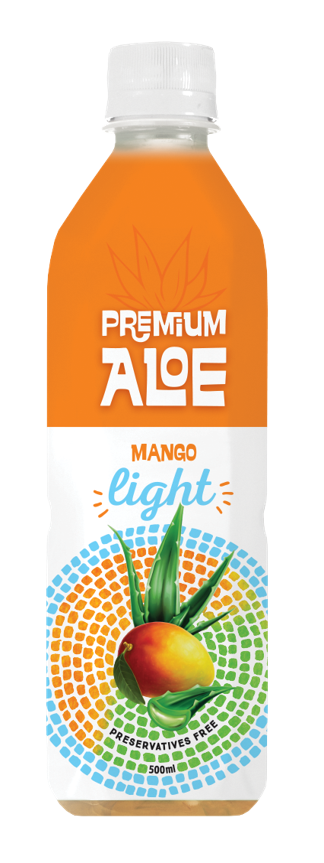 Ρόφημα Αλόης με Μάνγκο Light Premium Aloe (500 ml)