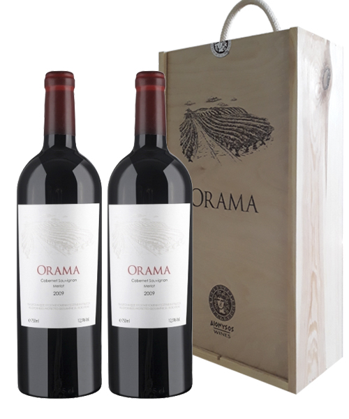 Οίνος Ερυθρός Ξηρός Cabernet Sauvignon-Merlot Orama (2×750 ml)