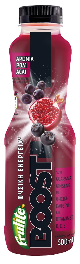 Φρουτοποτό Αρρόνια, Ρόδι & Acai Frulite Boost (500ml)