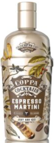 Coppa Έτοιμο Cocktail Espresso Martini Coppa (700 ml)