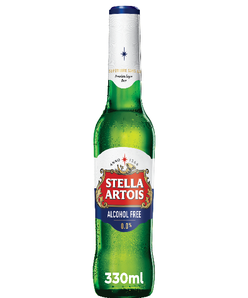The Coca Cola Company Μπύρα χωρίς αλκοόλ φιάλη Stella Artois 0.0% (330 ml)