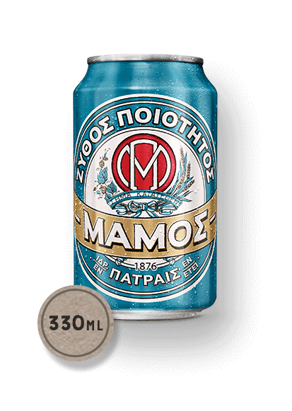 Αθηναϊκή Ζυθοποιία Α.Ε. Μπύρα Pilsner Κουτί Μάμος (330 ml)