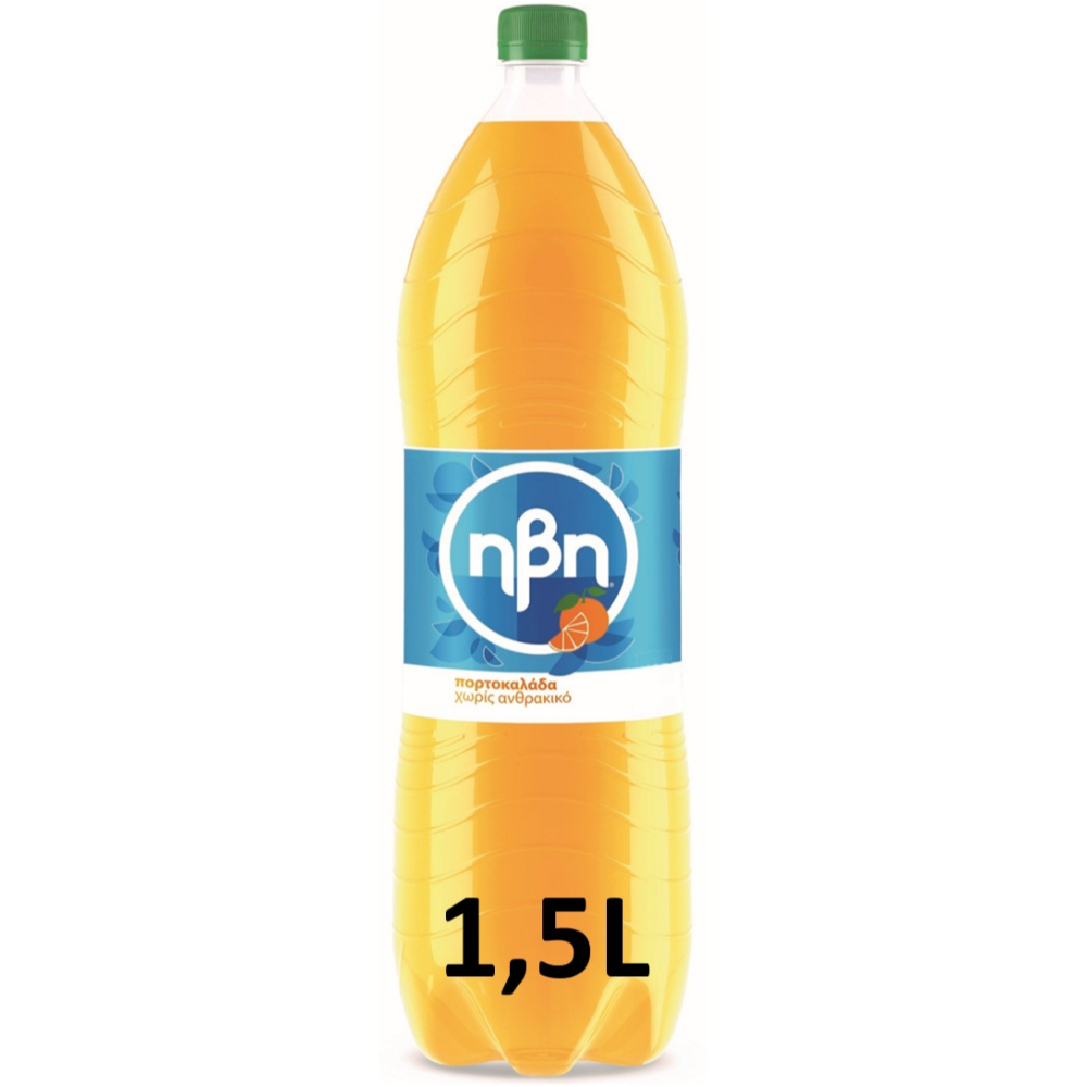 Πορτοκαλάδα Χωρίς Ανθρακικό Ήβη (1,5 Lt)