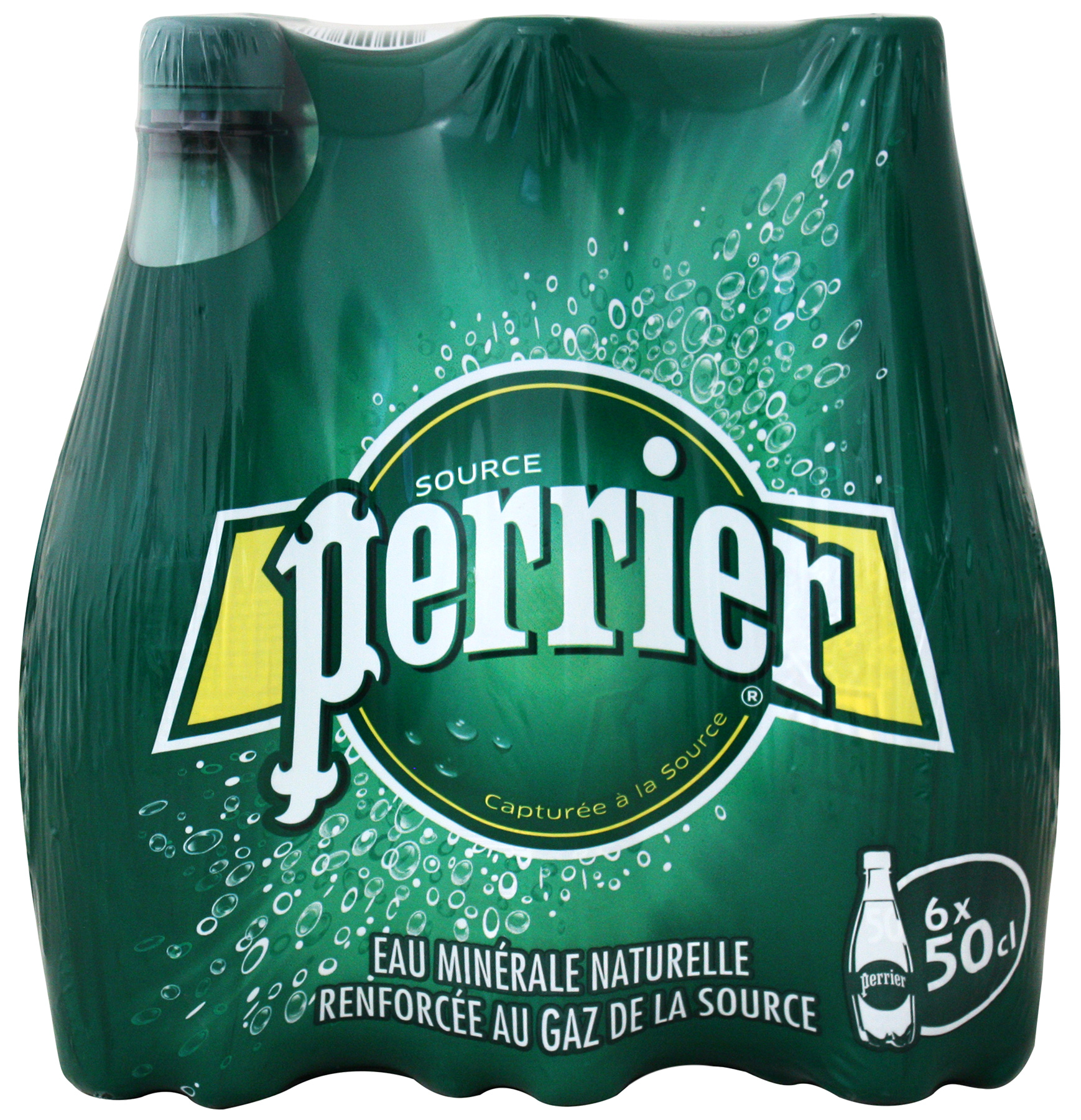 Νερό Φυσικό Μεταλλικό Ανθρακούχο Perrier (6×500 ml)