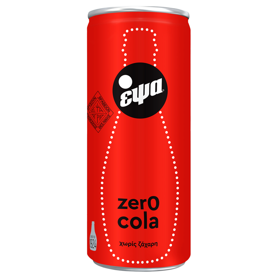 Cola Zero Κουτί Έψα (330 ml)