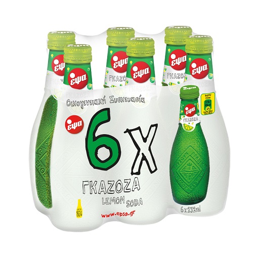 Γκαζόζα Φιάλη Έψα (6×232 ml)