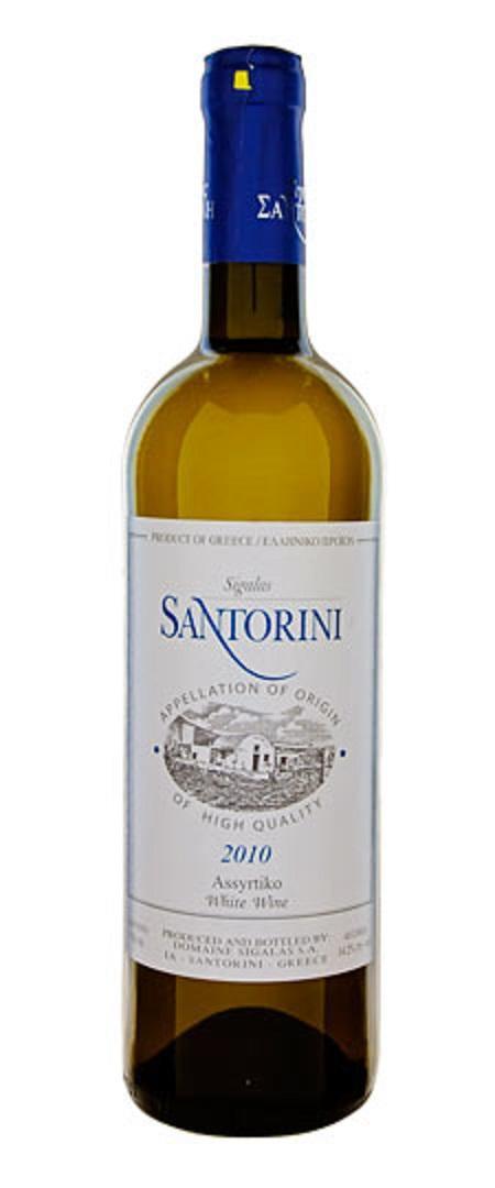 Οίνος Λευκός Σαντορίνη Κτήμα Σιγάλα (750 ml)