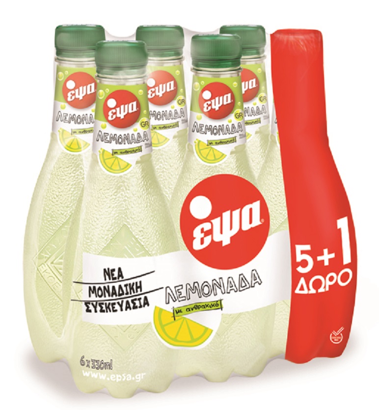 Λεμονάδα 5+1 Δώρο Pet Έψα (6×330 ml)