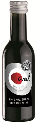 Οίνος Ερυθρός Ξηρός Oval (187 ml)