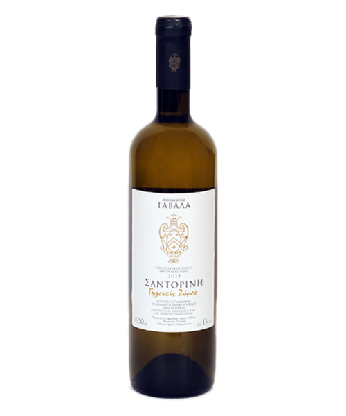 Οίνος Λευκός Γηγενείς Ζύμες Γαβαλά (750ml)
