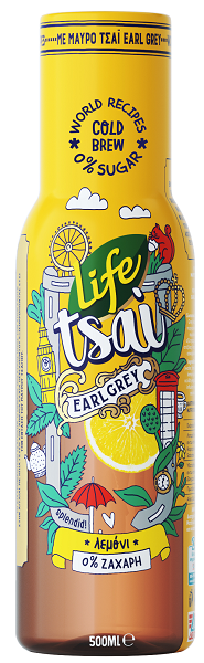 Δέλτα Ice tea Λεμόνι Life Tsai (500 ml)
