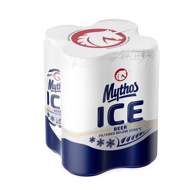 Μπύρα Κουτί Mythos Ice (4×330 ml)