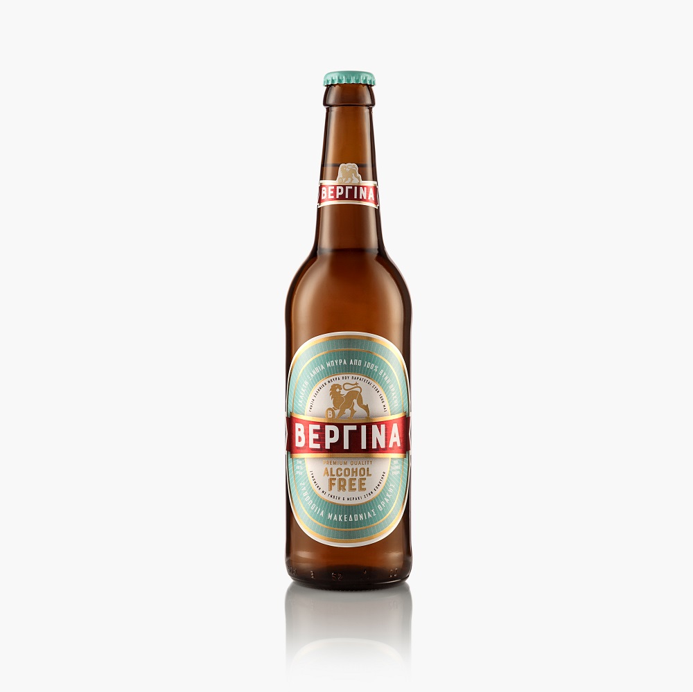 Μπύρα Χωρίς Αλκοόλ φιάλη Βεργίνα (500 ml)