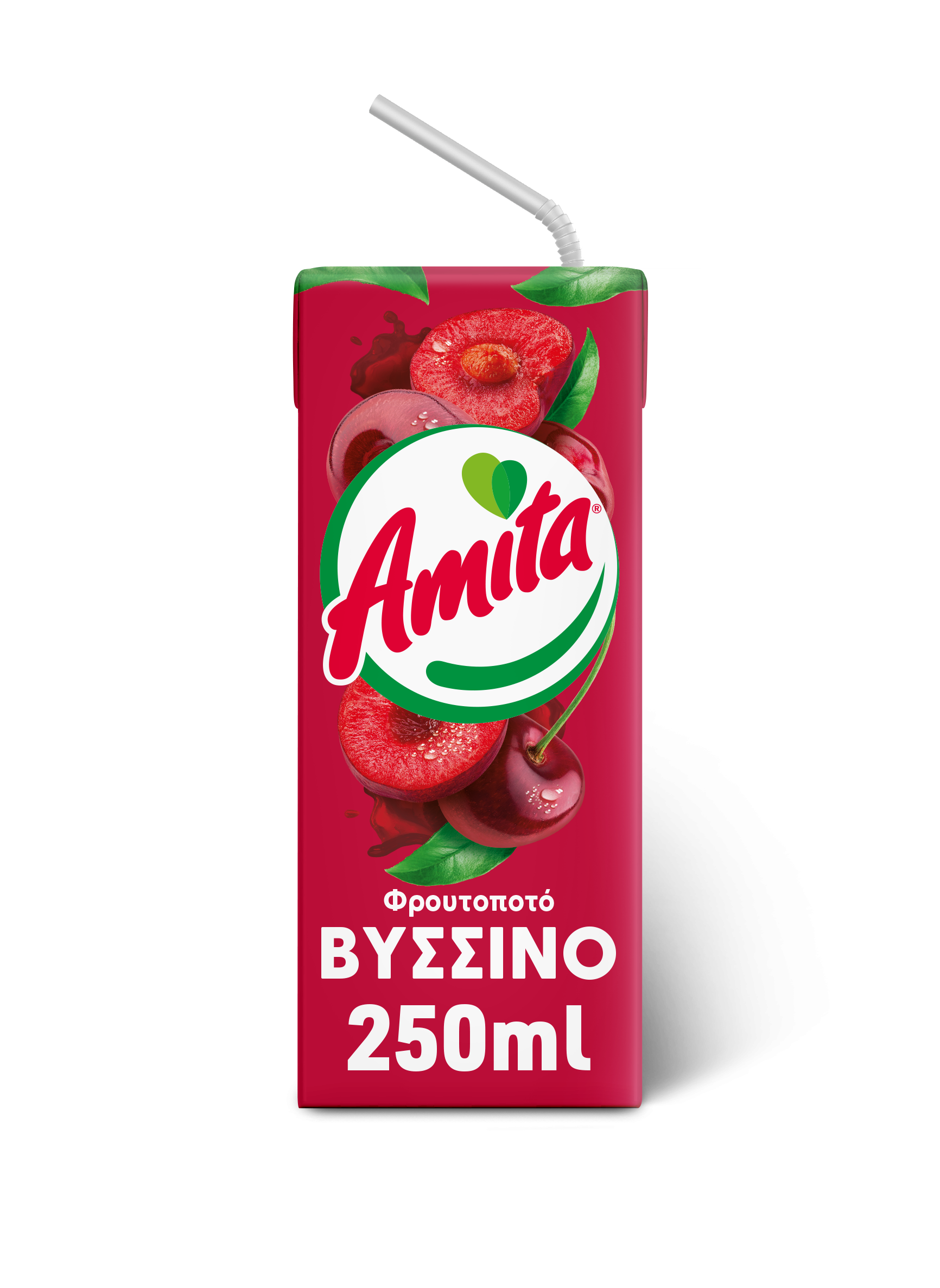 The Coca Cola Company Φρουτοποτό Βύσσινο Amita (250 ml)