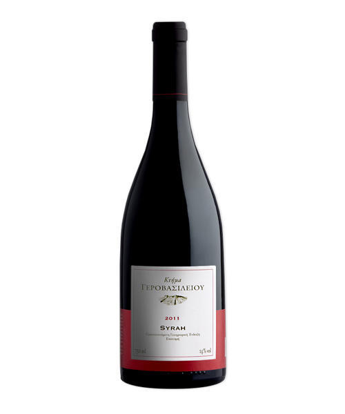 Οίνος Ερυθρός Syrah Κτήμα Γεροβασιλείου (750 ml)