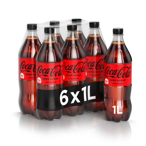 The Coca Cola Company Coca-Cola Zero Κιβώτιο (6x1 Lt)