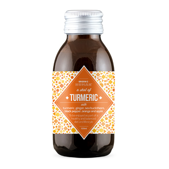 Ενεργειακό Ρόφημα με Κουρκουμά Organic Human (100ml)