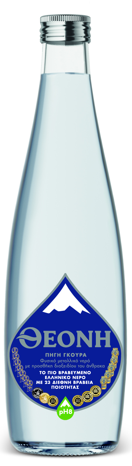 Νερό Φυσικό Μεταλλικό Ανθρακούχο Θεόνη (330 ml)