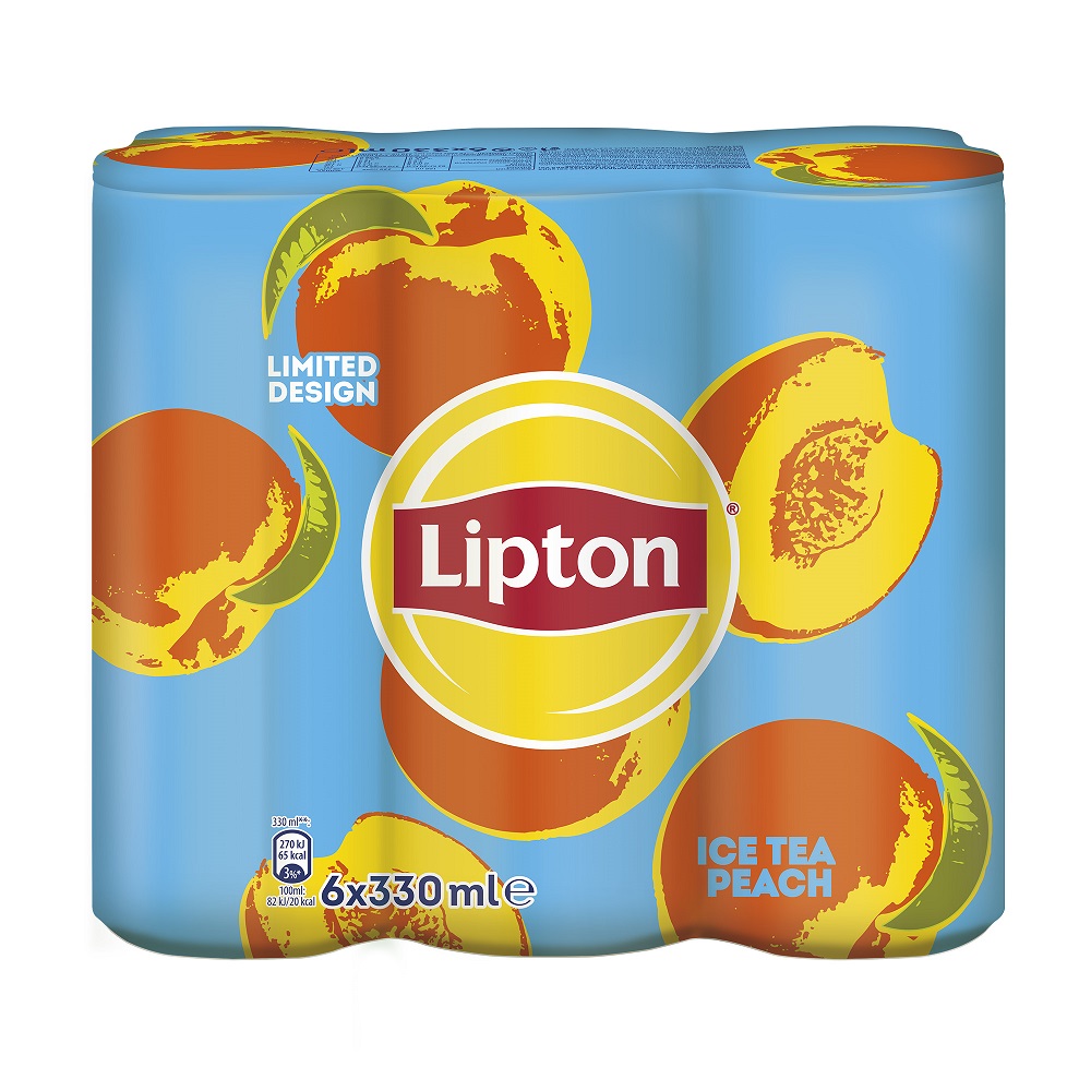 Ice Tea Ροδάκινο Limited Edition Lipton (6×330 ml)