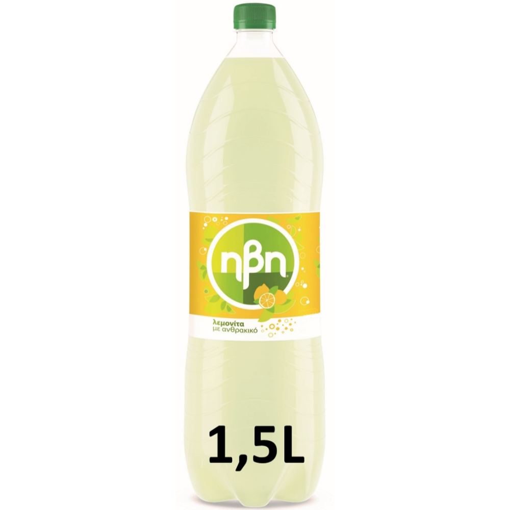 Λεμονίτα Mε Aνθρακικό Ήβη (1,5 Lt)