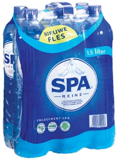 Φυσικό Μεταλλικό Νερό Spa (6X1,5 lt)