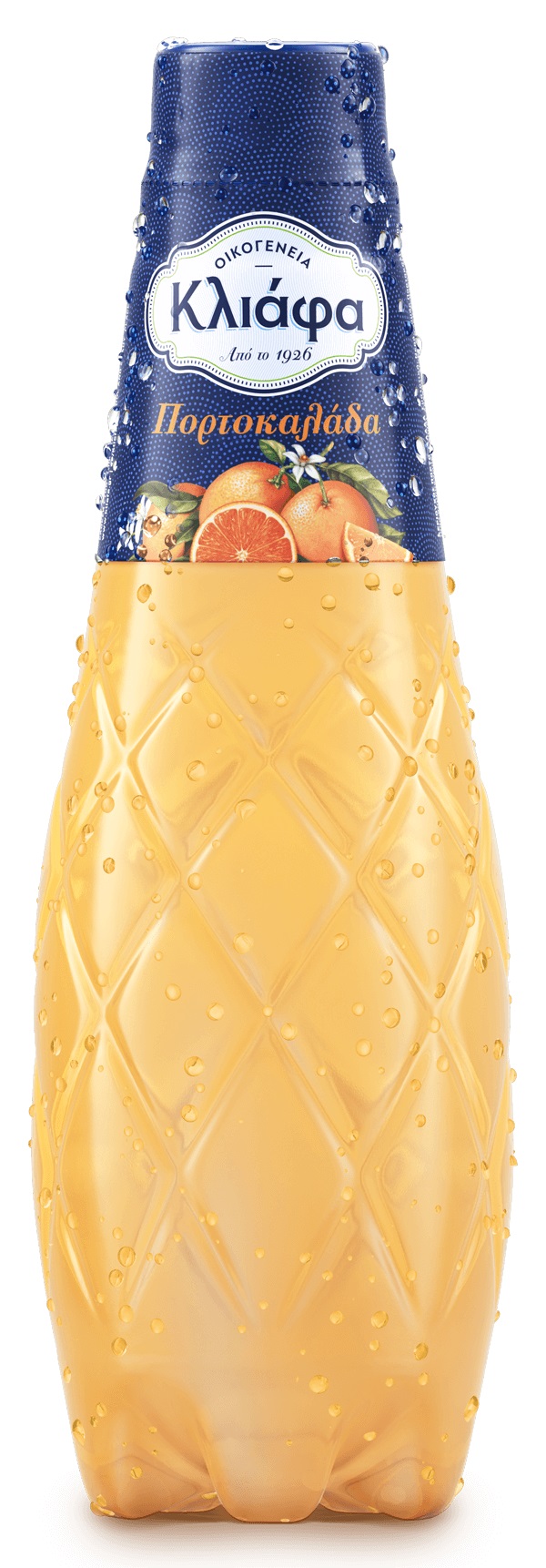 Πορτοκαλάδα με ανθρακικό Κλιάφα (330 ml)