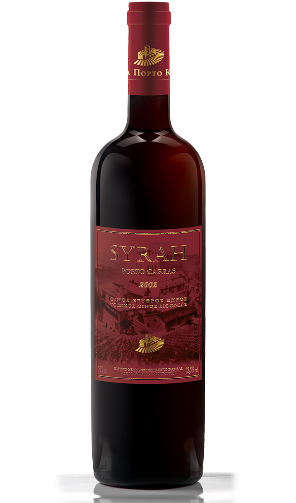 Οίνος Ερυθρός Syrah Κτήμα Πόρτο Καρράς (750 ml)