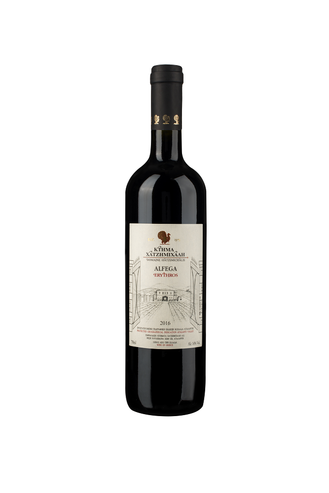 Οίνος Ερυθρός Alfega Κτήμα Χατζημιχάλη 2017 (750 ml)