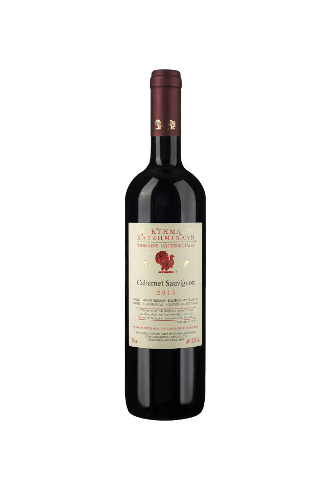 Οίνος Ερυθρός Cabernet Sauvignon Κτήμα Χατζημιχάλη 2016 (750 ml)