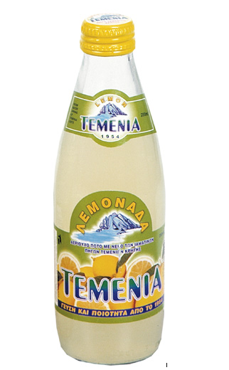 Λεμονάδα Γυάλινη Φιάλη Τεμένια (250 ml)