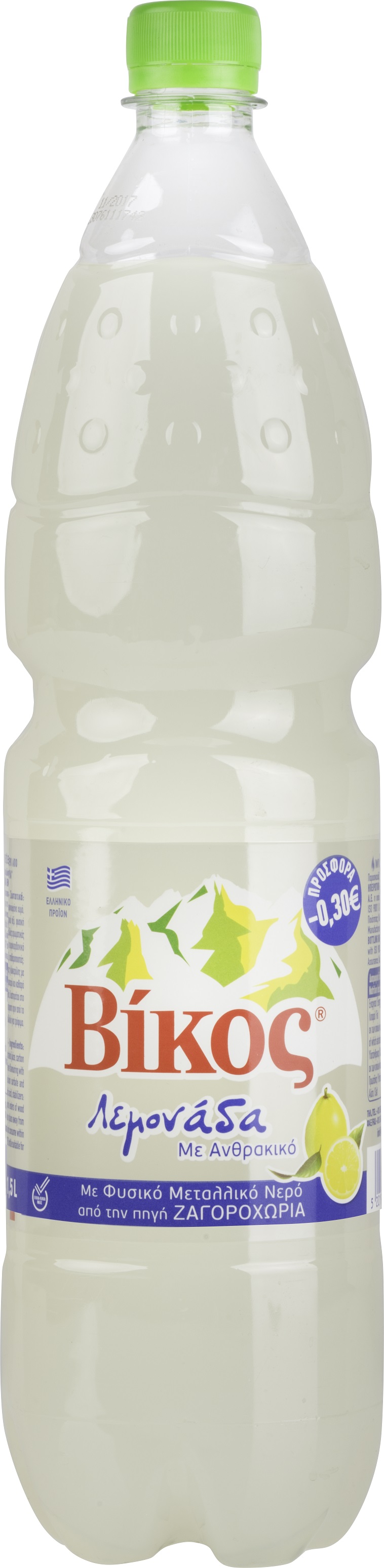 Λεμονάδα Βίκος (1,5 Lt) -0,30€