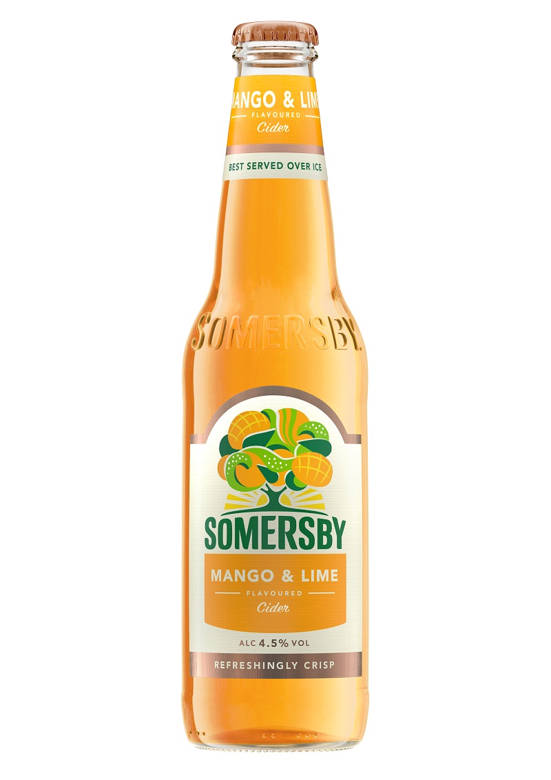 Μηλίτης με Γεύση Μάνγκο & Lime Somersby (330 ml)
