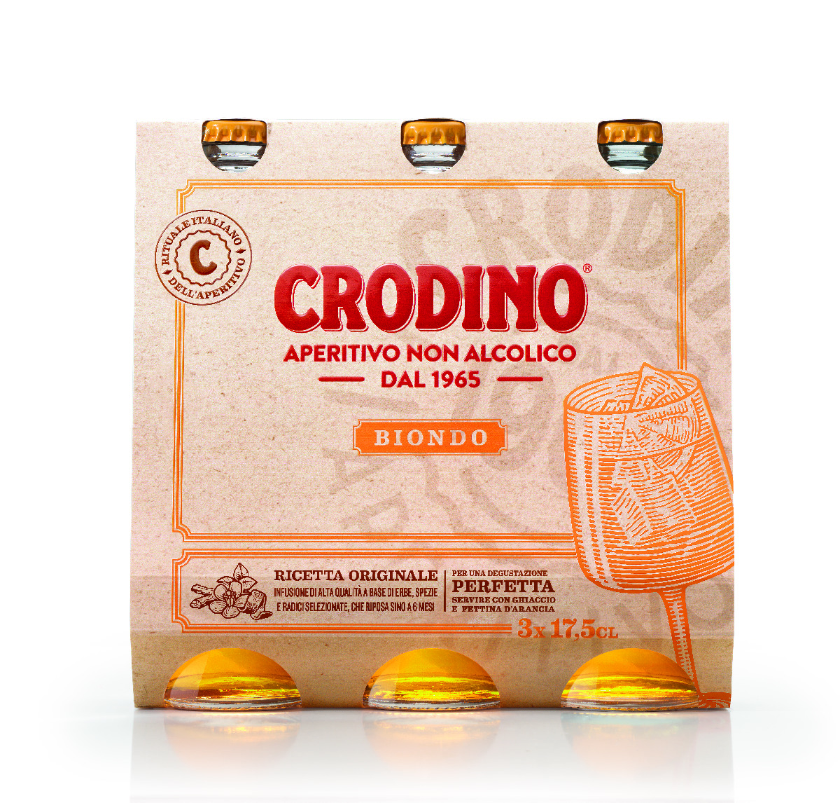 Campari Group Ετοιμο cocktail Crodino (3x175 ml)