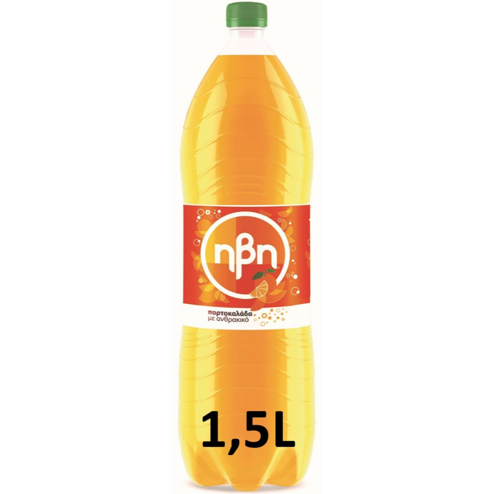Πορτοκαλάδα Με Ανθρακικό Ήβη (1,5 Lt)