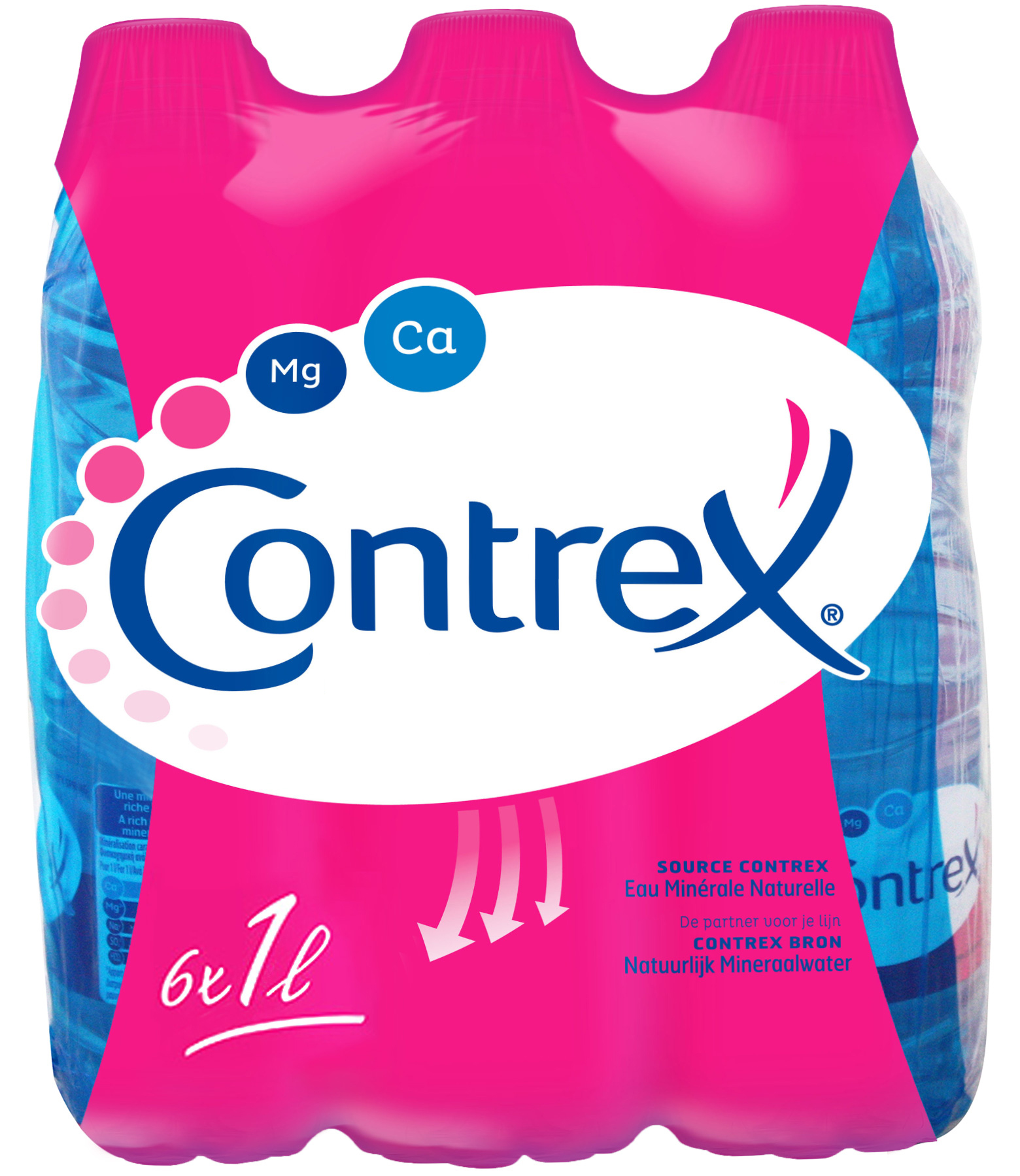 Νερό Φυσικό Μεταλλικό Contrex (6×1 lt)