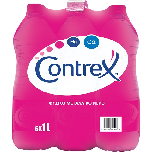 Nestle Νερό Φυσικό Μεταλλικό Contrex (6x1 Lt)