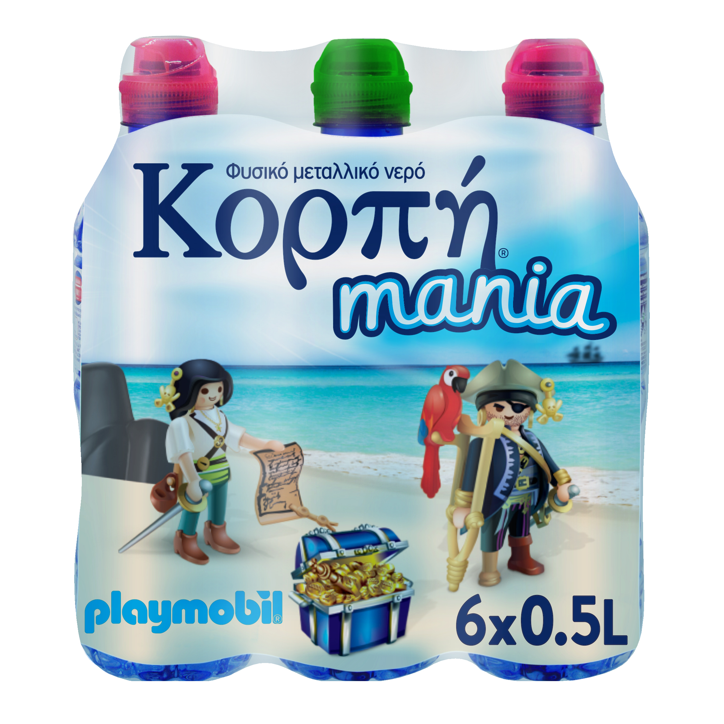 Νερό Φυσικό Μεταλλικό Mania Κορπή (6×500 ml)