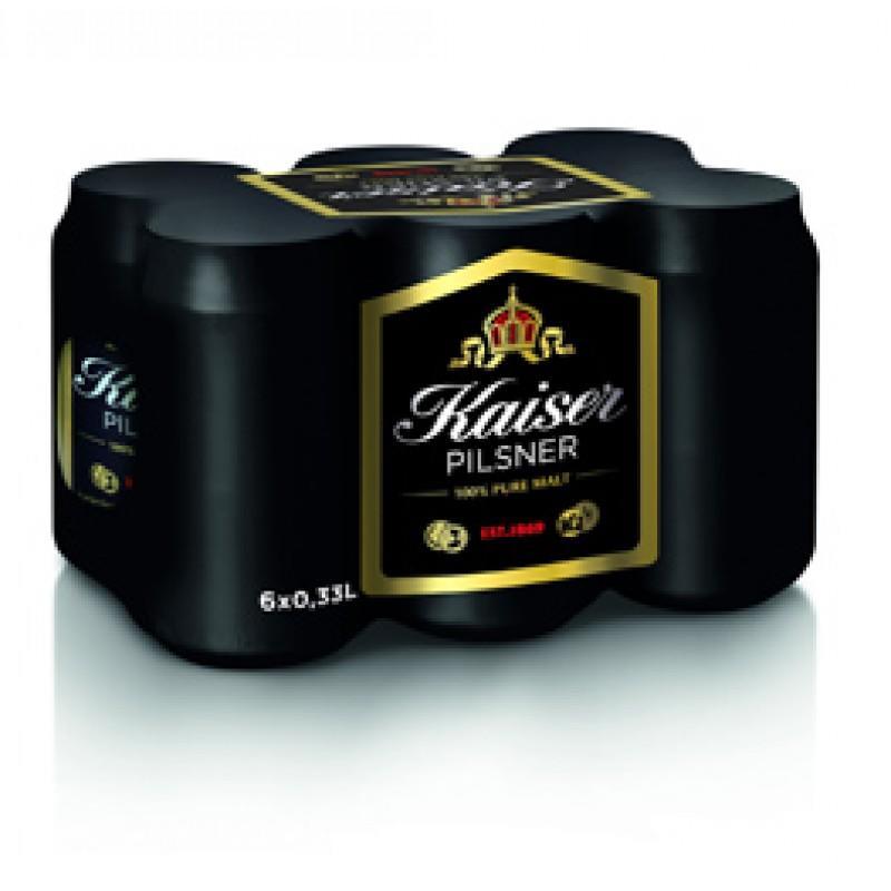 Μπύρα Κουτί Kaiser (6×330 ml)