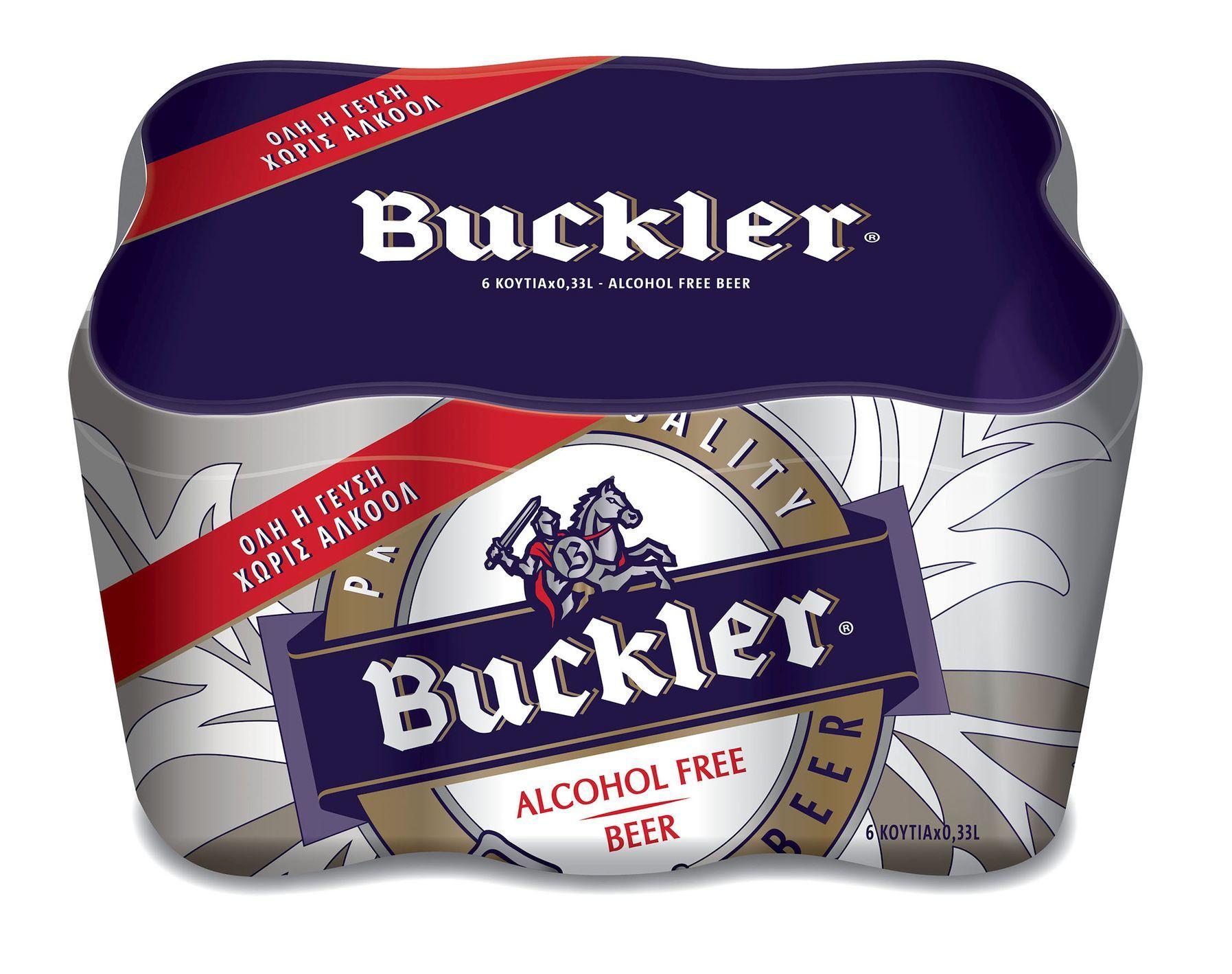 Μπύρα Κουτί No Alcohol Buckler (6×330 ml)