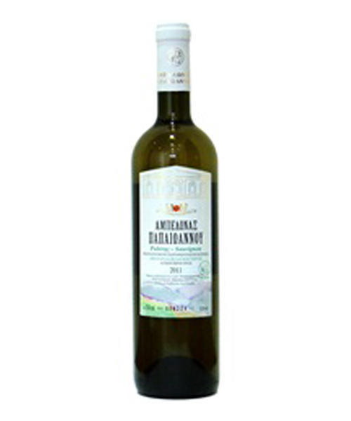 Οίνος Λευκός Βιολογικός Ροδίτης-Sauvignon Κτήμα Παπαϊωάννου (750 ml)