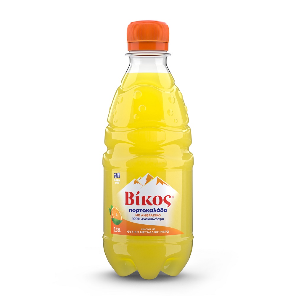 Πορτοκαλάδα Βίκος (330 ml)