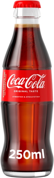 The Coca Cola Company Coca-Cola Γυάλινη Φιάλη (250 ml)