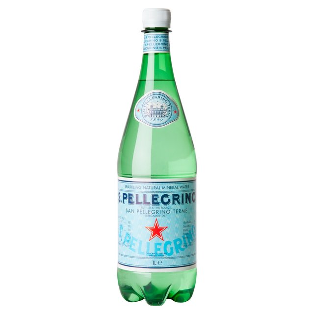 Νερό Φυσικό Μεταλλικό Ανθρακούχο San Pellegrino (1 L)