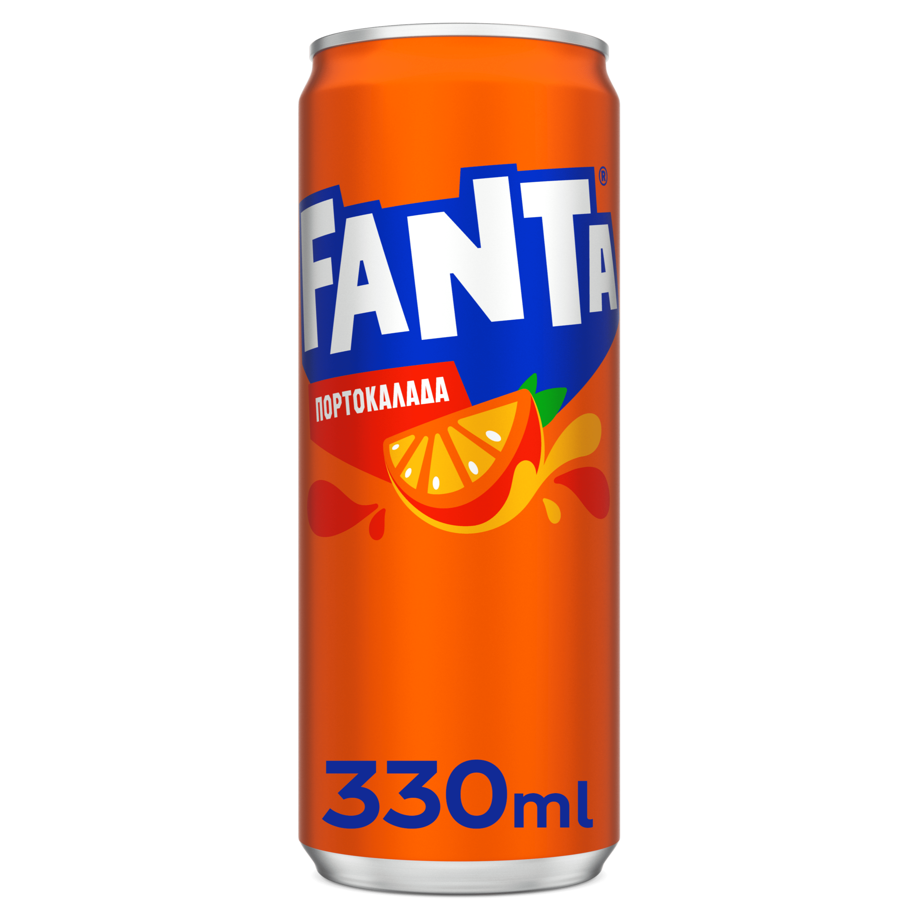 The Coca Cola Company Πορτοκαλάδα Κουτί Fanta (330 ml)