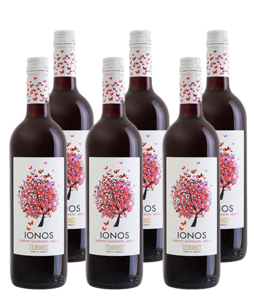 Οίνος Ερυθρός Ionos (6×750 ml)