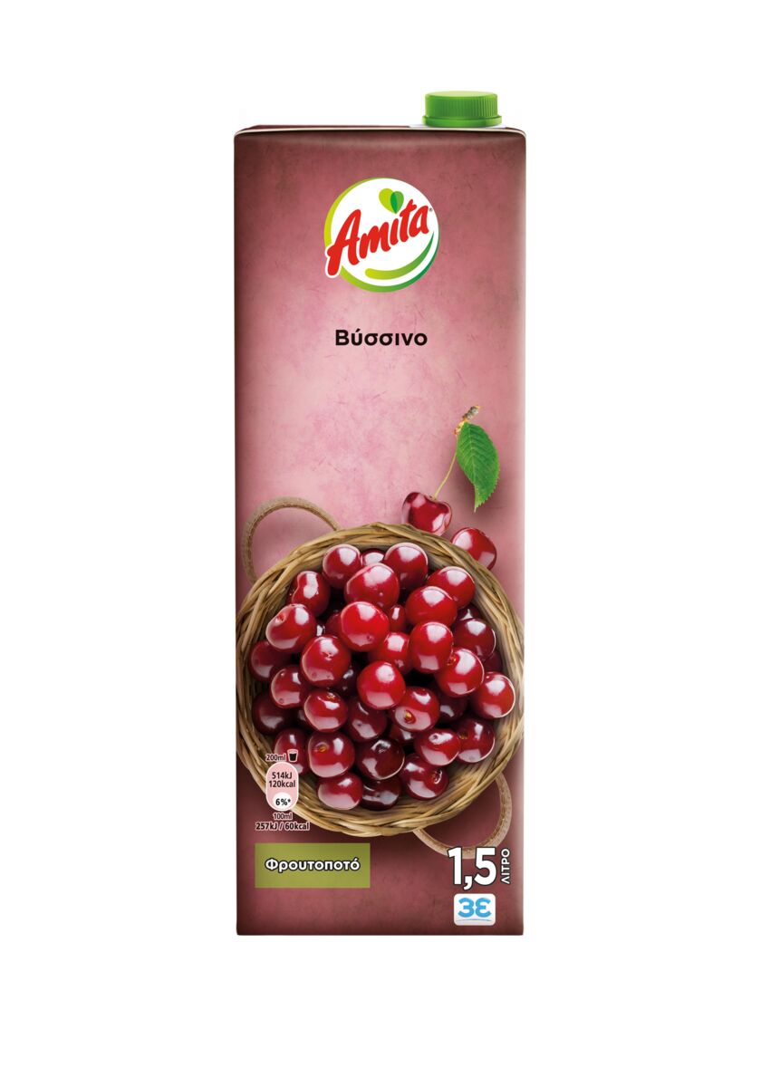 Φρουτοποτό Βύσσινο Amita (1,5 Lt)